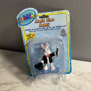 Webkinz Magic Time Rabbit Figurine